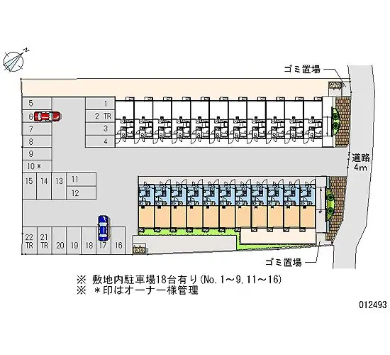 ★手数料０円★朝霞市宮戸３丁目　月極駐車場（LP）